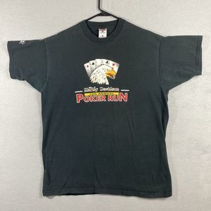 Harley Davidson 1999 Thunder Bay Canada 19th Annual Poker Run Eagle Black XL